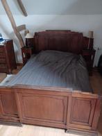 bed, Huis en Inrichting, Slaapkamer | Bedden, 190 cm of minder, Gebruikt, Bruin, 140 cm