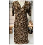 Robe d'été d'automne femme taille M - m&s women - jaune noir, Enlèvement ou Envoi, Comme neuf, Taille 38/40 (M), Noir