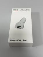 Chargeur de voiture USB Aiino 2 ports USB-A iPhone iPad iPod, Enlèvement ou Envoi, Neuf, Apple iPhone