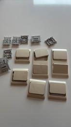 Niko afdekplaatjes 4 enkele en 2 dubbele, Ophalen of Verzenden, Gebruikt