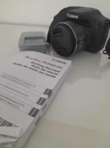 Vlog camera Canon SX540HS Optische zoom 50x 20,3MP WiFi 16GB, Enlèvement ou Envoi, Canon, Compact, Utilisé