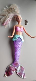 *57	Barbiepop zeemeermin.  Mattel 2013             *Bieden, Verzamelen, Poppen, Gebruikt, Ophalen of Verzenden, Pop