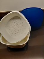 Tupperware serveerwonder, Ophalen of Verzenden, Gebruikt, Wit, Bak of Kom