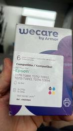 Epson Cartridges WeCare zwart (4x), geel (1x), magenta (1x), Ophalen of Verzenden, Nieuw