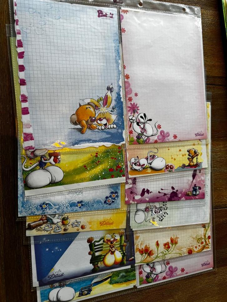 Pakket diddl blaadjes, Collections, Diddl, Comme neuf, Papier, Carte ou Papeterie, Diddl, Enlèvement ou Envoi