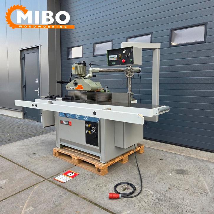 Casadei toupie tafelfrees 45graden aigner vol opties, Doe-het-zelf en Bouw, Gereedschap | Overige machines, Zo goed als nieuw