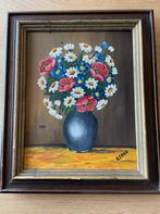 Klassiek schilderij bloemen Renau, Ophalen