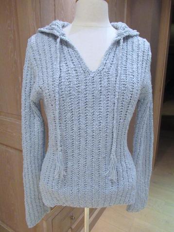 Nieuwe Jackpot trui met capuchon in katoen, mt 36/38 beschikbaar voor biedingen