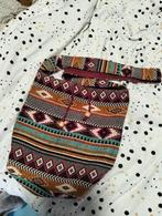 Bohemian schoudertas, Ophalen, Gebruikt, Rood