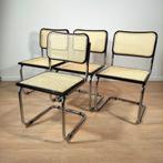 Set van 4 vintage Cesca stoelen "Made in Italy", Antiek en Kunst, Ophalen