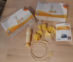 medela afkolfset + borstschilden L, Ophalen, Gebruikt, Borstkolf