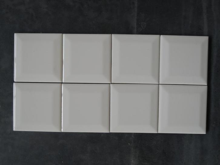 Metrotegels - Altair Ceramics - Melkwit - 7.5 x 7.5cm, Doe-het-zelf en Bouw, Tegels, Nieuw, Wandtegels, Overige materialen, Minder dan 20 cm