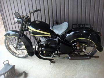 Peugeot 57 TLS 125cc, Motoren, Toermotor