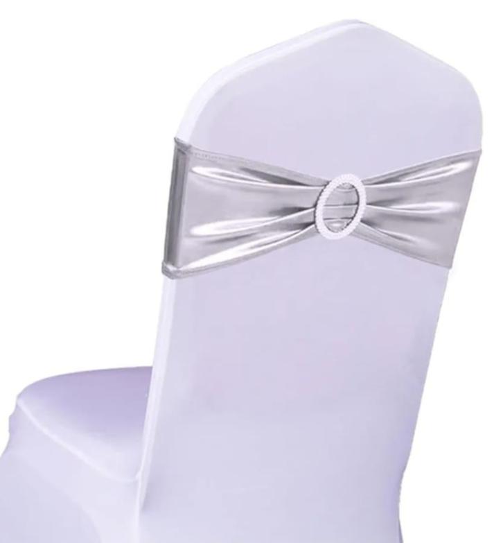 Lot de 100 Noeuds de chaises argenté (Neufs), Hobby en Vrije tijd, Feestartikelen, Nieuw, Versiering, Ophalen