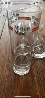 6 verres long drink Minute Maid, Collections, Comme neuf