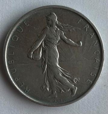 FRANKRIJK 5 Fr ZILVER 1963 beschikbaar voor biedingen