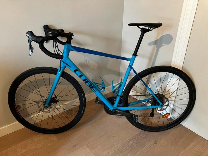 Vélo CUBE Attain Race bleu - taille 58, Fietsen en Brommers, Fietsen | Racefietsen, Gebruikt, Overige merken, Meer dan 20 versnellingen