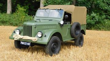 GAZ 69 1955 Russische Willys, loopt en rijd goed, Autos, 8 places, Achat, Entreprise, Boîte manuelle
