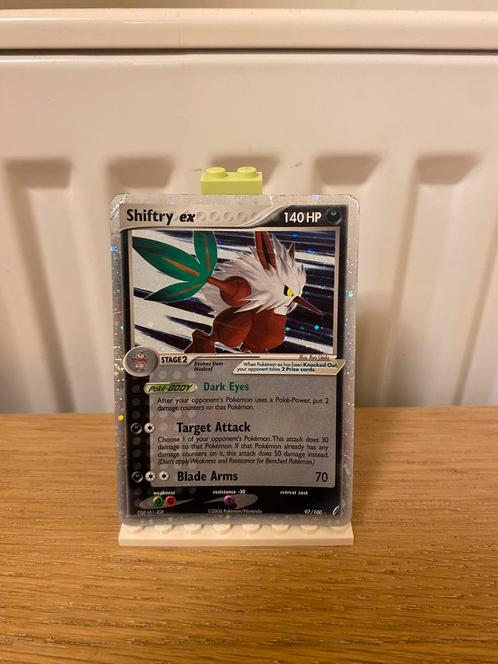 Shiftry ex 97/100 - Pokemon kaart, Hobby en Vrije tijd, Verzamelkaartspellen | Pokémon, Nieuw, Losse kaart, Foil, Ophalen of Verzenden