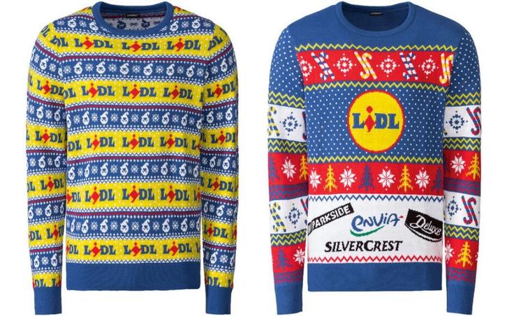 Pull de Noël Lidl (vintage) - taille M pour homme, Kleding | Heren, Truien en Vesten, Nieuw, Maat 48/50 (M), Overige kleuren, Ophalen of Verzenden