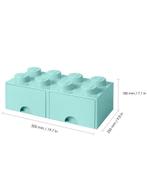 Lego Opbergbox Brick 8 met Lades, Ophalen, Zo goed als nieuw