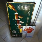 Emaille reclamebord, Verzamelen, Ophalen of Verzenden, Gebruikt, Reclamebord