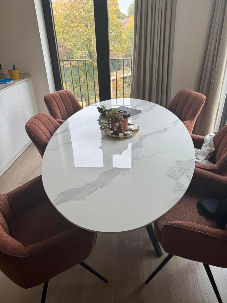 Eettafel, Huis en Inrichting, Tafels | Eettafels, Zo goed als nieuw, Ophalen