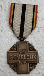 Medaille, GEMBLOUX 14-16 Mai 1940, Franco-Belge, Zg, Ophalen of Verzenden, Landmacht, Lintje, Medaille of Wings