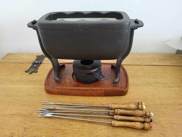 Ancien service à fondue vintage beschikbaar voor biedingen