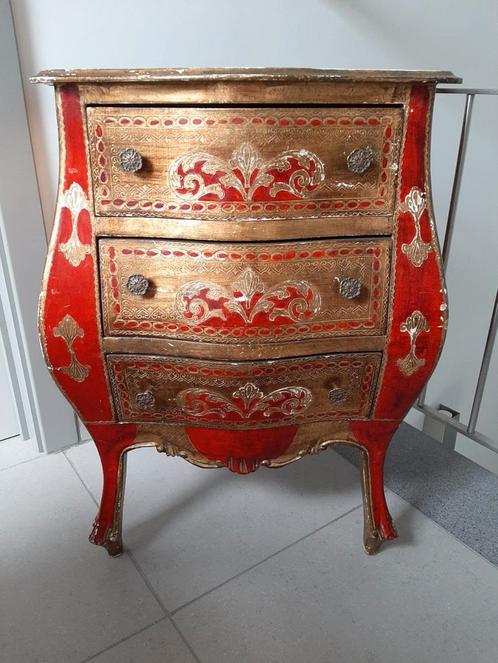 Florentijns buikkastje | kleine commode, Antiek en Kunst, Curiosa en Brocante, Ophalen