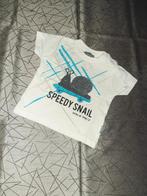 Speedy snail t-shirt - Maat 80, Enfants & Bébés, Vêtements de bébé | Taille 80, Comme neuf, Garçon, Enlèvement ou Envoi, Chemisette ou Manches longues