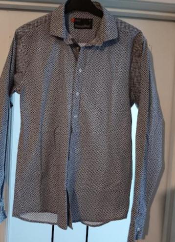 Chemise Haze & Finn blanche et bleu homme L beschikbaar voor biedingen