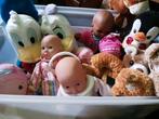 volle doos allerlei knuffels en poppen, Ophalen of Verzenden, Zo goed als nieuw, Overige typen