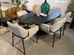 STOCKVERKOOP partij eetkamerstoelen en fauteuils, Ophalen, Overige kleuren, Metaal, Nieuw