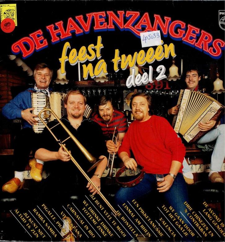 Vinyl, LP   -    De Havenzangers – Feest Na Tweeën Deel 2, Cd's en Dvd's, Vinyl | Overige Vinyl, Overige formaten, Ophalen of Verzenden