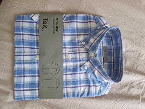 Heren hemd - 2 stuks, Kleding | Heren, Overhemden, Nieuw, Halswijdte 38 (S) of kleiner, Blauw, Ophalen