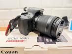 Canon EOS 100D met EFS 18-55mm lens, Audio, Tv en Foto, Fotocamera's Digitaal, Ophalen of Verzenden, Canon