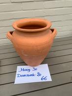 Terracotta bloempotten en decoratie, Tuin en Terras, Ophalen, Terracotta, Tuin