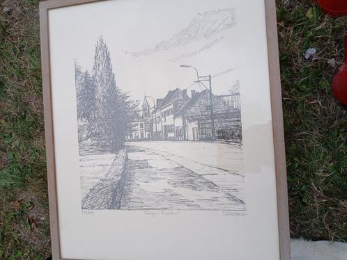 Evergem het Eindeken van G. Wulfaert, Antiek en Kunst, Kunst | Tekeningen en Fotografie, Ophalen