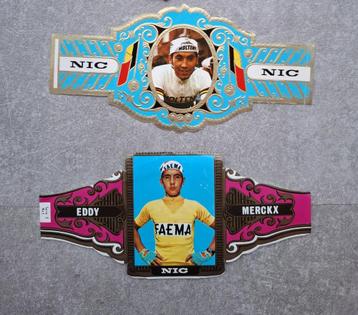 Sigarenbanden "Nic" Eddy Merckx beschikbaar voor biedingen