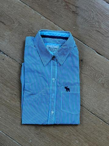 Dameshemd Abercrombie medium, Taille 38/40 (M), Comme neuf, Enlèvement, Bleu