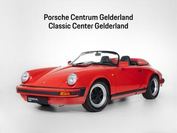 Porsche 911 3.2 Speedster narrow body *1 of 161*, Auto's, Porsche, Lederen bekleding, Zwart, Cabriolet, Bedrijf