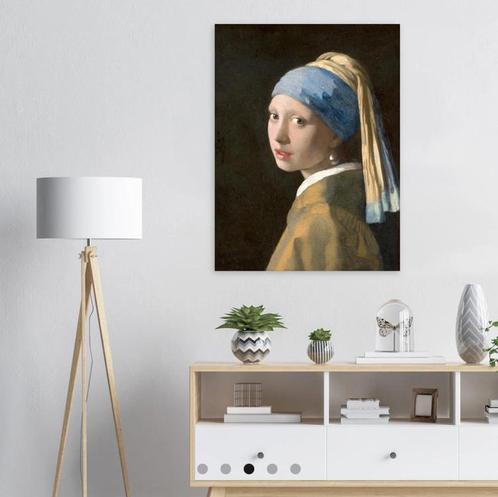 Vermeer - Meisje met de Parel, Antiek en Kunst, Kunst | Litho's en Zeefdrukken, Ophalen of Verzenden