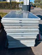 10 Zonnepanelen (99 x 166 cm), Doe-het-zelf en Bouw, Zonnepanelen en Toebehoren, Ophalen, Zo goed als nieuw, Paneel, 200 wattpiek of meer