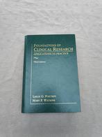 Foundations of Clinical Research, Ophalen of Verzenden, Zo goed als nieuw