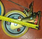 4 extreem zware last zwenkwielen geremd Wicke +1000kg, Doe-het-zelf en Bouw, Zwenkwielen, Ophalen of Verzenden, Nieuw