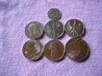 7 zilveren munten Duitsland 1913-1977, Postzegels en Munten, Munten | Europa | Niet-Euromunten, Zilver, Duitsland, Ophalen of Verzenden