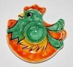 Eierdop ei-schaaltje in de vorm van een kip in keramiek, Enlèvement ou Envoi, Neuf, Céramique, Autres types