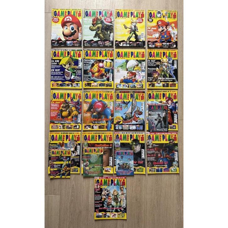Lot de 17 magazines Gameplay 128 + 4 Suppléments, Collections, Revues, Journaux & Coupures, Journal ou Magazine, 1980 à nos jours