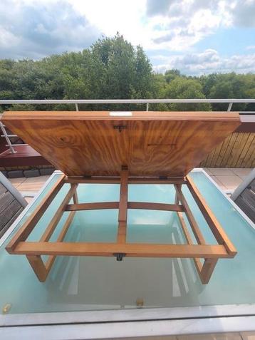 Jatrok - verstelbare 'schoottafel' om te eten, schrijven beschikbaar voor biedingen